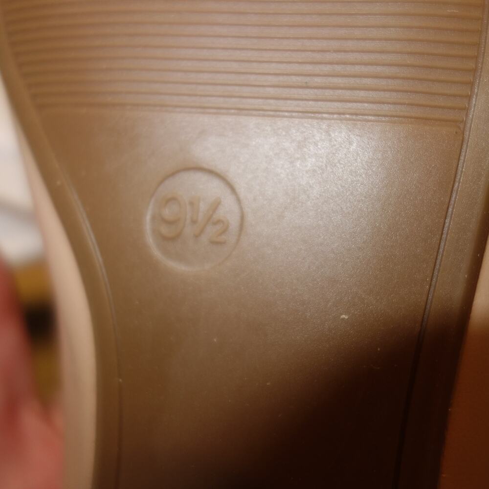 NEW A New Day Corinna Flats Slip On Shoes Memory Foam Birch Tan Women's 9.5 - Picture 7 of 9